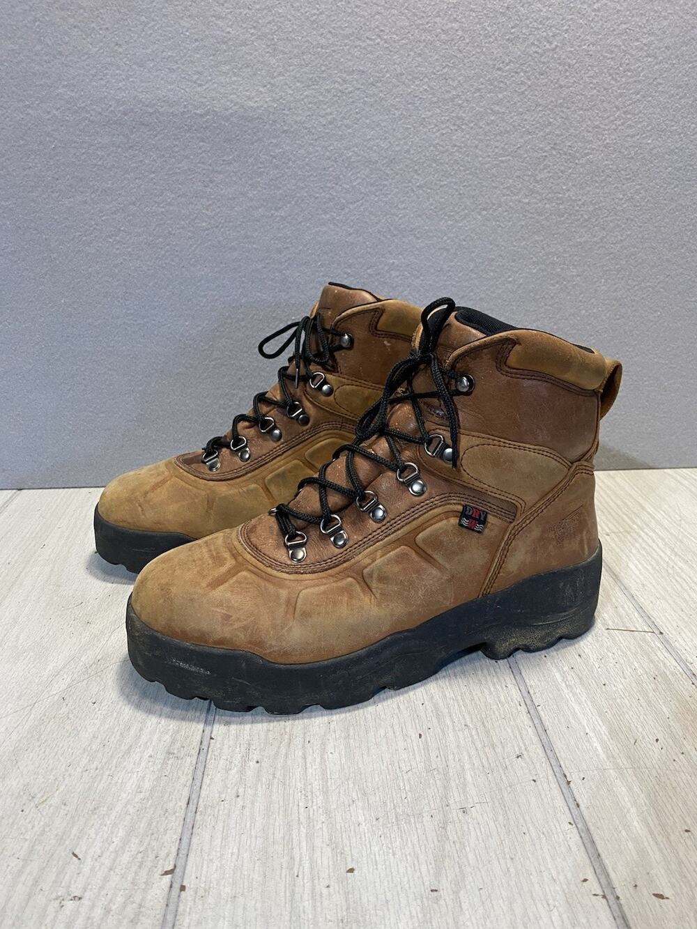 Red Wing 1242 8-Inch Safety Toe Thinsulate Dry W Work Boots Size 9 EE Brown
